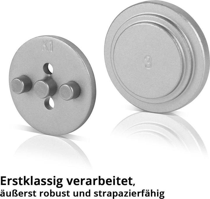 Produktbild Stahlwerk Bremskolben Rücksteller Set 22tlg Kolben Rücksteller Rückstellwerkzeug