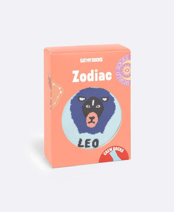 Produktbild Eat My Socks Sternzeichen Löwe Socken (Einzelpack, One Size)