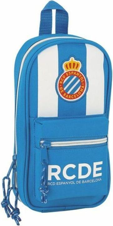 Image du produit RCD Espanyol Sac à dos avec trousses à crayons Bleu Blanc 12 x 23 x 5 cm
