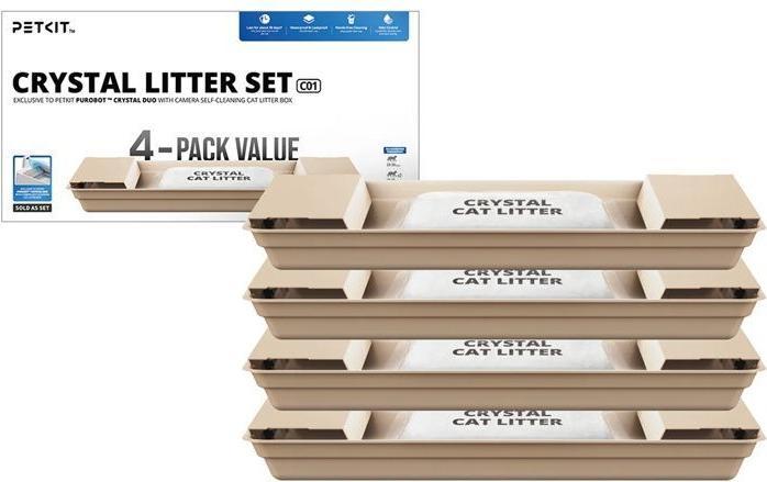 Actual product image Petkit Crystal litter