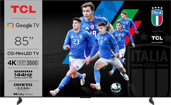 Actual product image TCL 85C855 (85", Mini-LED, 4K, 2024)
