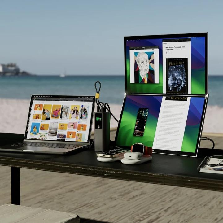 Actual product image Alogic Ark Pro Power Bank 27600mAh mit 160W USB Charging (27600 mAh, 160 W)