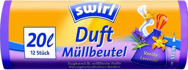 Produktbild Swirl Parfümierte Müllbeutel (12 x, 20 l)