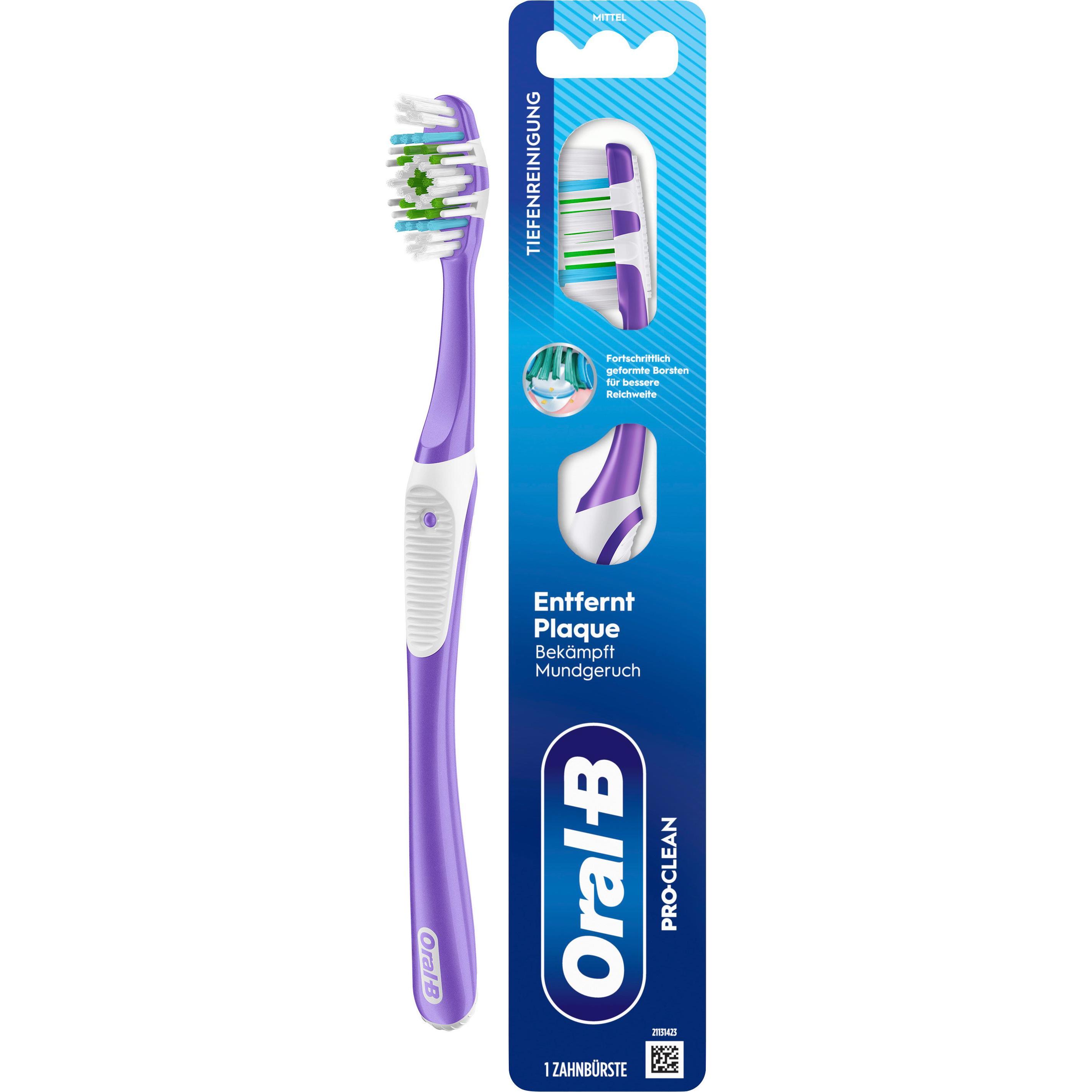 Oral-B Pro-Clean 40 Medium 1ct Handzahnbürste (Mittel, 1 x) (54521767)