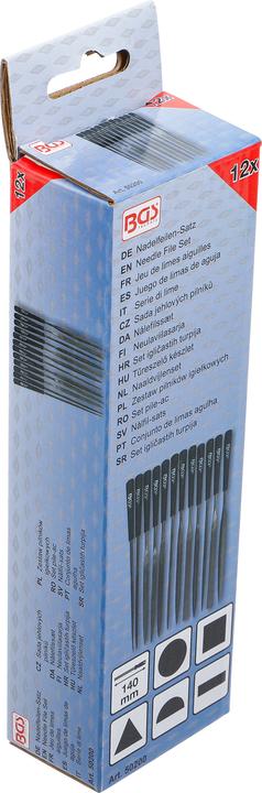 Immagine prodotto BGS Set di lime ad ago (140 mm)