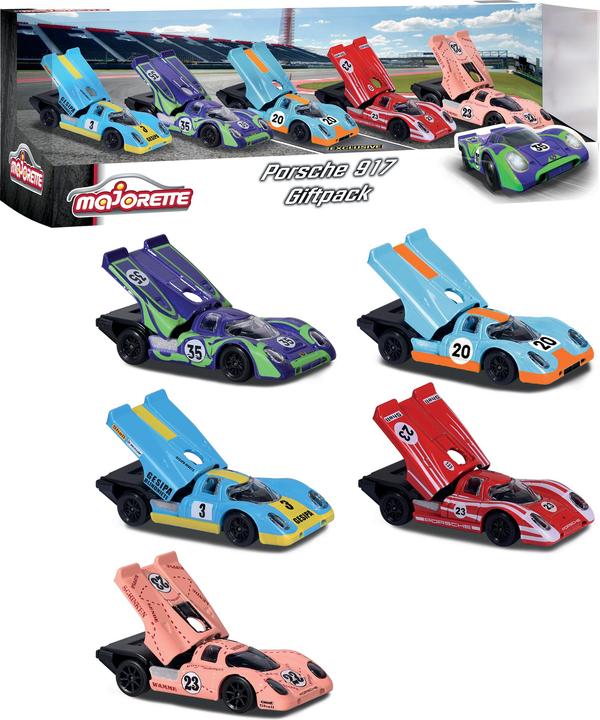 Produktbild Majorette Porsche 917 Giftpack