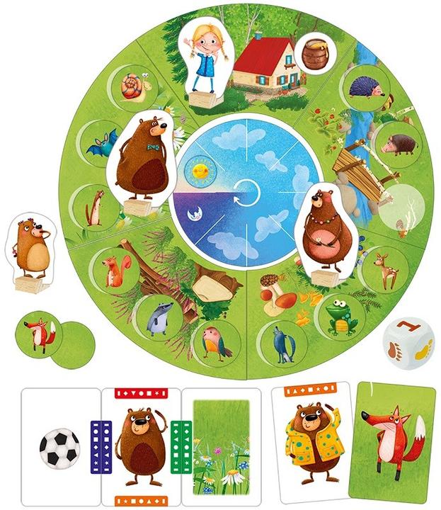 Immagine prodotto Kukuryku Spiel Auf den Spuren des Bären