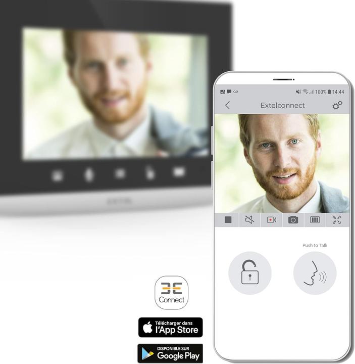Actual product image Extel Video door intercom system (Wi-Fi)