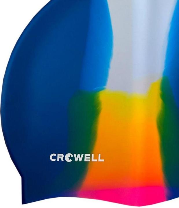 Produktbild Crowell Multi Flame Silicone Swimming Cap, col. 14