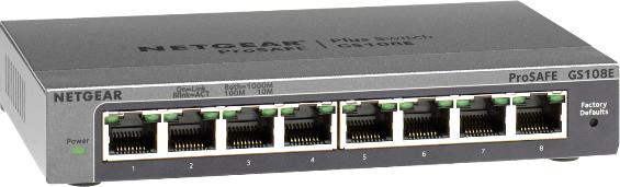 Produktbild Netgear GS108E (8 Ports)