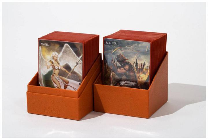 Productafbeelding Ultimate Guard Kaartendoos Return To Earth Boulder Deck Case 100+ Oranje