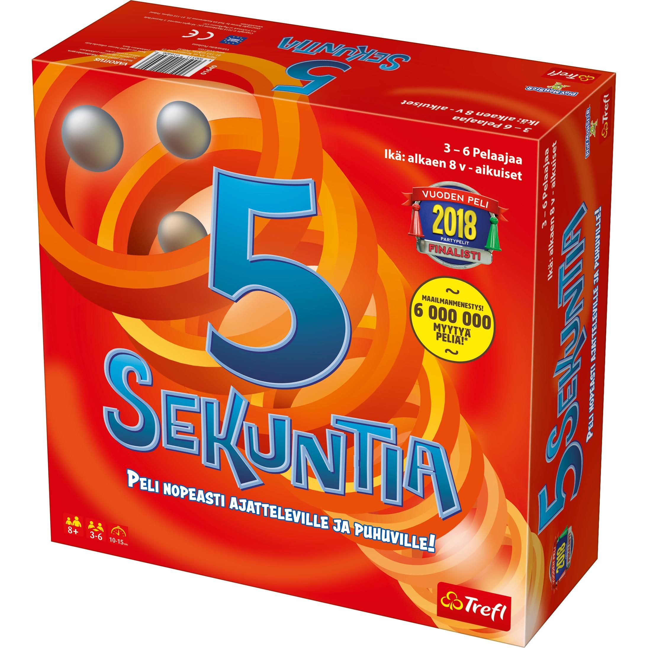 Trefl Board game 5 seconds (In Finnish lang.) (Finnisch)