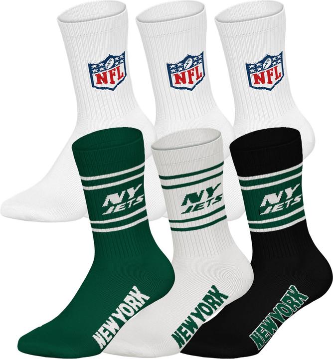Produktbild NFL 6Pack Crew Socks (6er Pack, 43 - 46)