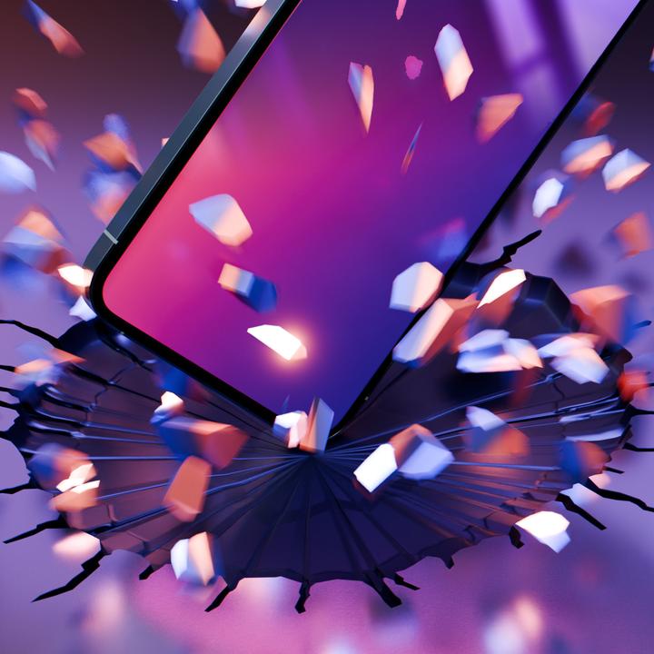 Productafbeelding 3MK Regenboog Privacy iPhone 16 Plus (1 Stuk, Apple iPhone 16 Plus)