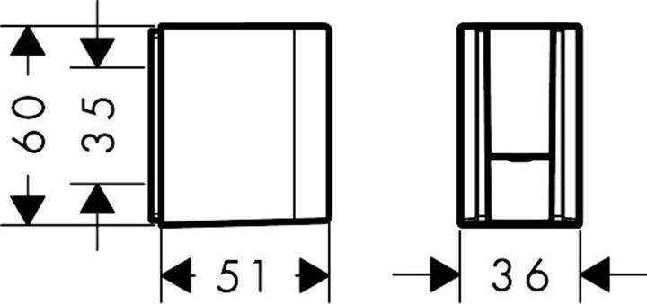Produktbild hansgrohe Brausehalter AXOR ONE feste Position polished gold optic
