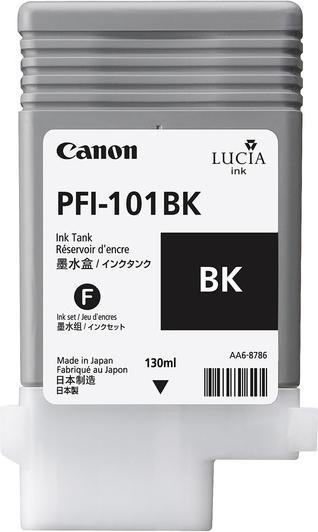 Produktbild Canon Tinte Large Format schwarz Orig.Nr. PFI-101BK (BK)