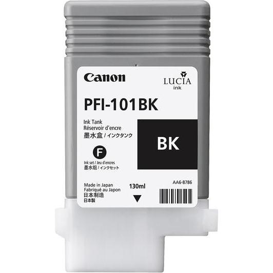 Thumbnail - Canon, Druckerpatrone, Tinte Large Format schwarz Orig.Nr. PFI-101BK (BK)