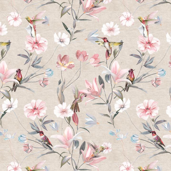 Produktbild Globaltex Baumwoll-Stoff "Kolibri, 140 cm breit, Meterware