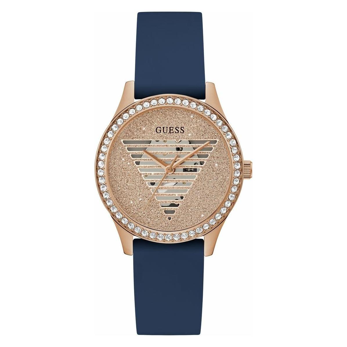 Guess, Armbanduhr, Watches Ladies GW0530L3, Blau, Schwarz, Rosa, (38 mm)