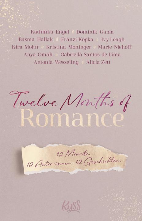 Twelve Months of Romance (German, Alicia Zett, Antonia Wesseling, Anya Omah, Basma Hallak, Dominik Gaida, Franzi Kopka, Gabriella Santos de Lima, Ivy Leagh, Kathinka Angel, Kira poppy, Kristina Moninger, Marie Niehoff, 2024)