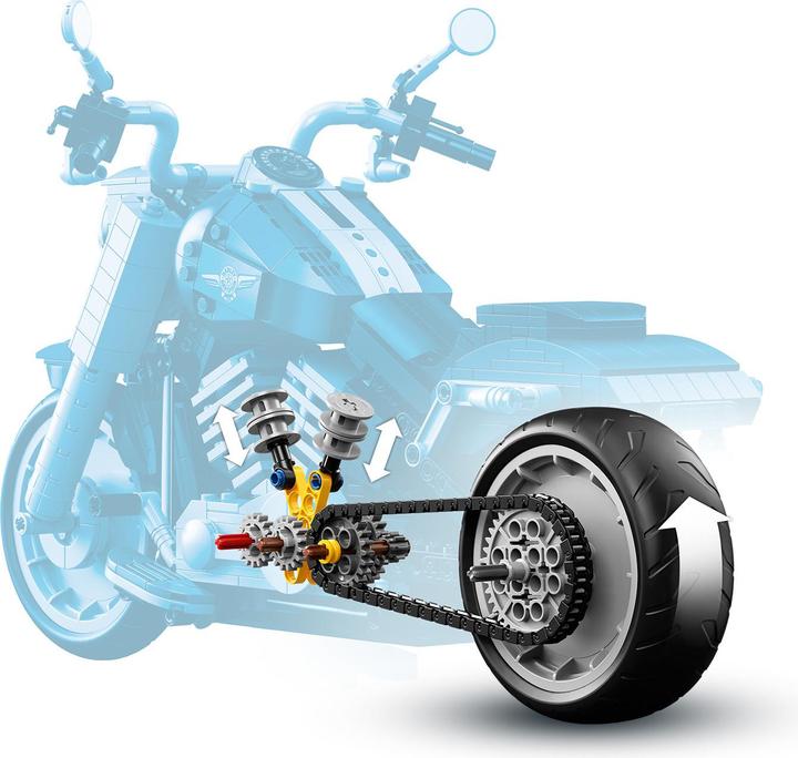 Produktbild LEGO Harley-Davidson Fat Boy (10269, LEGO Creator Expert)
