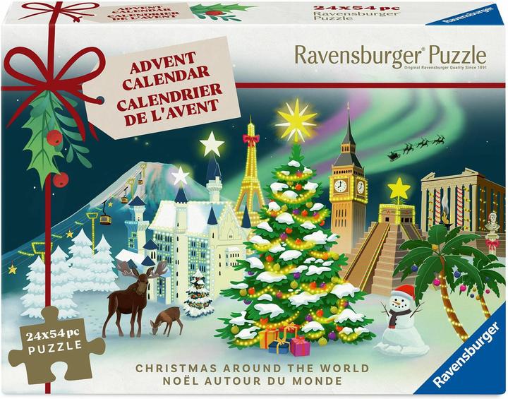 Productafbeelding Ravensburger Kinderpuzzle 54 Teile - Puzzle Advent Calendar