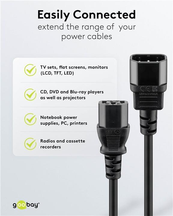Actual product image Goobay Cold appliances Extension (2 m)