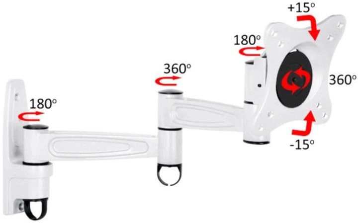 Actual product image Multibrackets M VESA flexible arm 360 III (Wall, 32", 15 kg)
