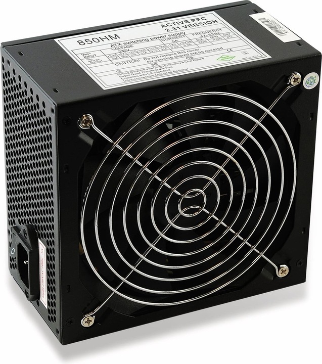 Rhombutech Alimentatore da gioco PFC attivo da 850 Watt (850 W)