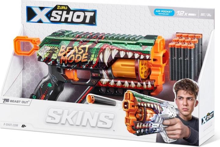 Actual product image Zuru Skins Griefer Beast Out Launcher 12 Darts