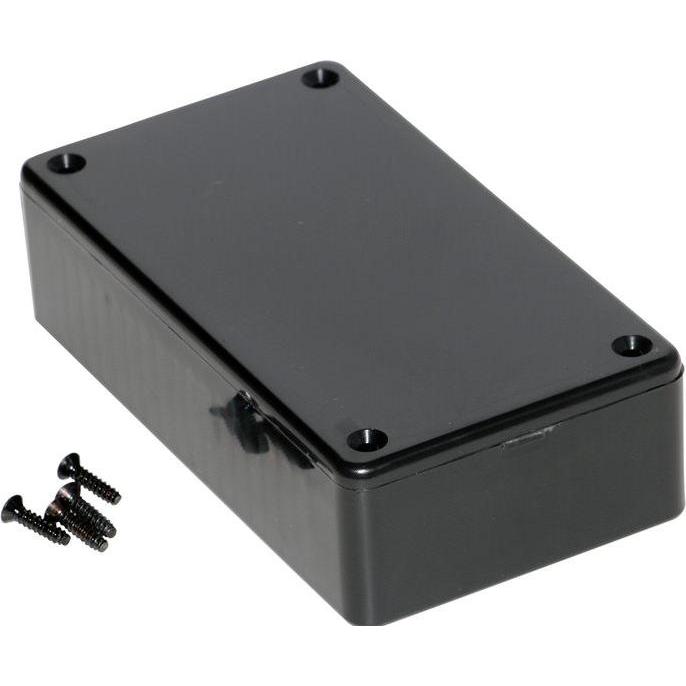 Hammond Scatola Abs Multiuso 112X62X27Mm (Case), Accessori Di Elettronica + Alloggiamento, Nero