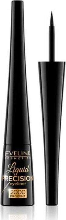 Eveline EVELINE Eyeliner Liquid Precision Mat Zwart czarny eyeliner do oczu (Matzwart)