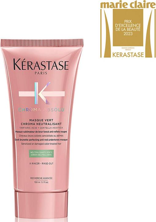 Produktbild Kérastase Chroma Absolu Masque Vert Chroma Neutralisant (150 ml)