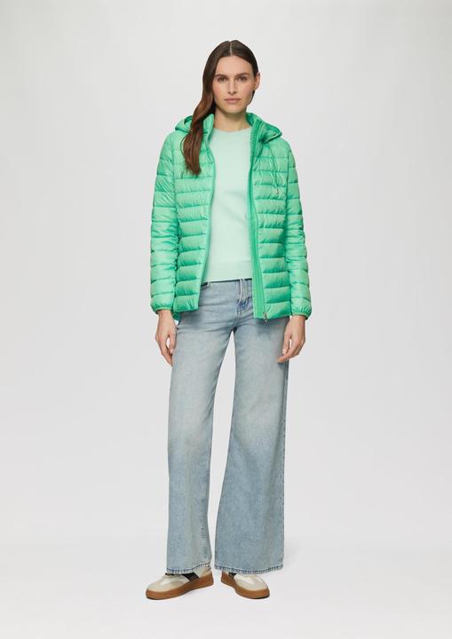Actual product image S.Oliver Outdoor-Jacke Leichte Steppjacke mit abnehmbarer Kapuze (38)