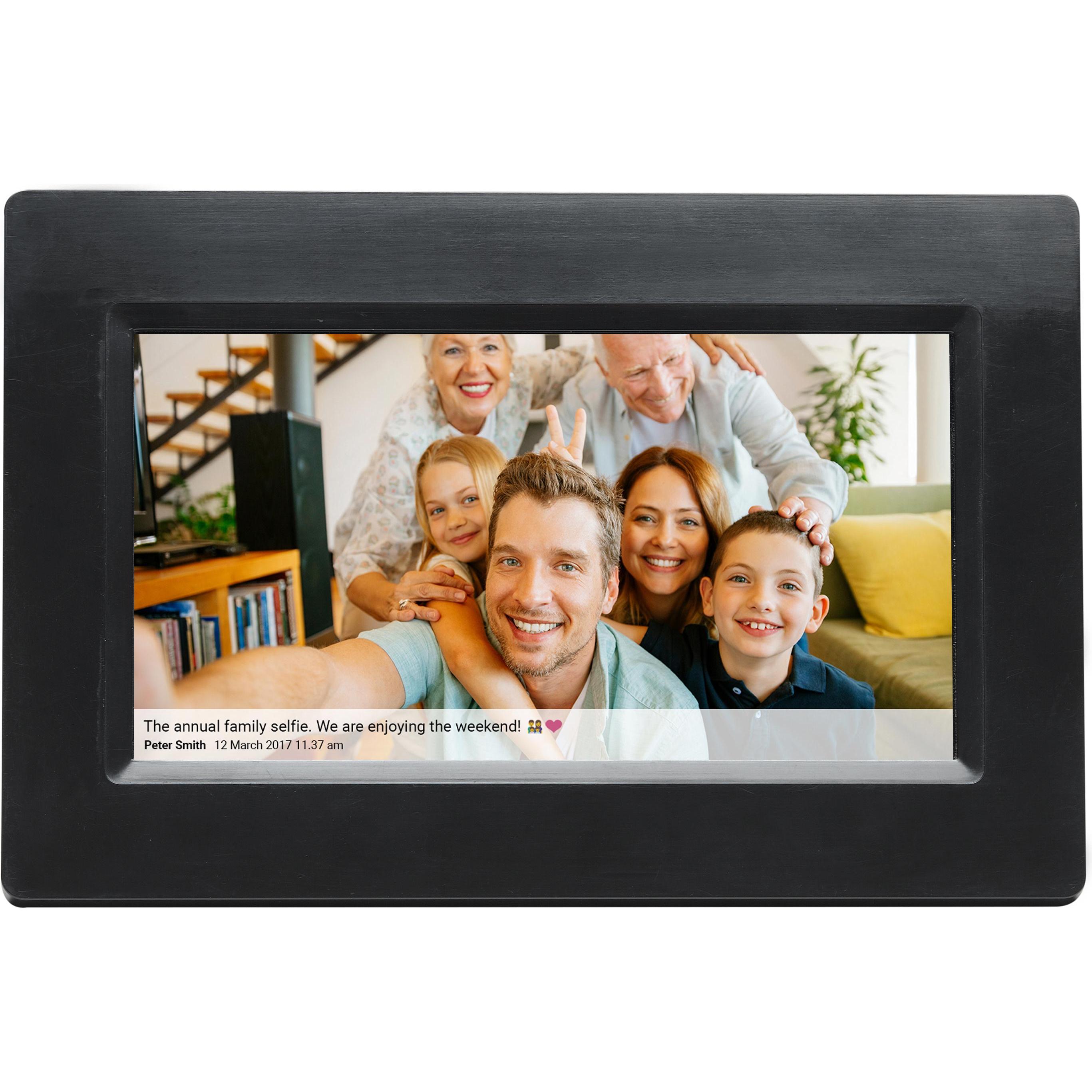 Thumbnail - Denver Frameo PFF-710 (7", 1024 x 600 Pixel), Digitaler Bilderrahmen, Schwarz