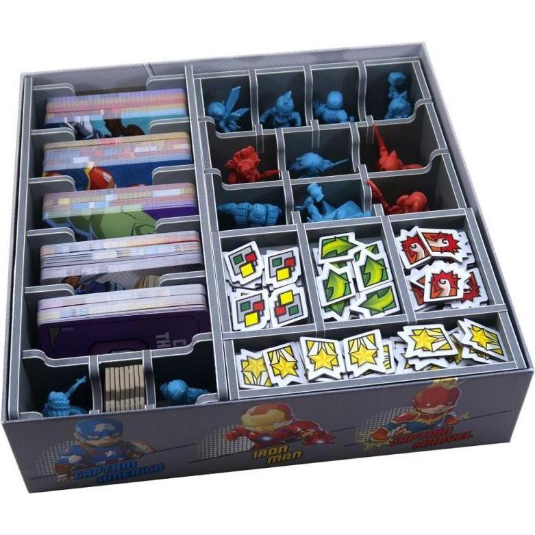 Folded Space FS-MUTD - Inserto: Marvel United, con le espansioni Racconti di Asgard e L'ascesa di Pantera Nera