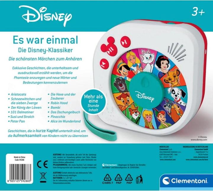 Produktbild Clementoni Es war einmal Disney (Deutsch)