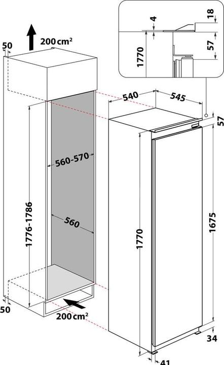 Produktbild Whirlpool ARG 180702 (314 l)