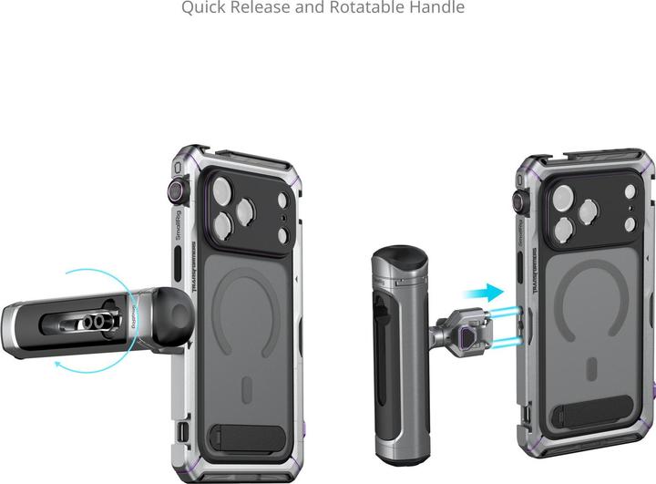 Actual product image SmallRig 5584 Megatron Edition Mobile Dual Handheld Kit for iPhone 17 Pro Max