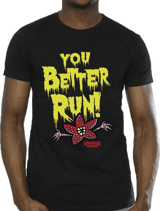 Produktbild Netflix Stranger Things You Better Run TShirt (S)