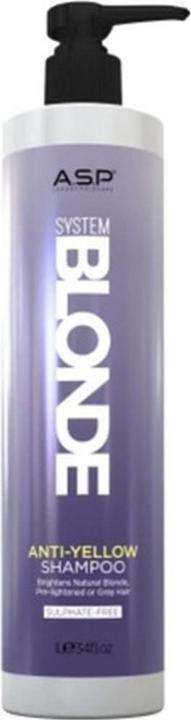 Affinage Salon Professional AFFINAGE SALON PROFESSIONAL System Blonde Anti-Yellow Shampoo szampon do włosów blond niwelujący żół (1000 ml, Flüssiges Shampoo)