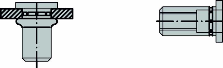 Produktbild Gesipa Blindnietmutter PolyGrip® Nietschaft dxl 11x20mm M8 Alu 25 St.