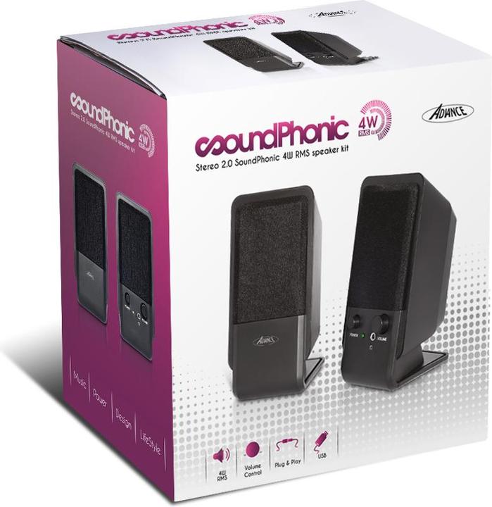 Actual product image Advance ENCEINTES SOUNDPHONIC 2.0 SP-U800B