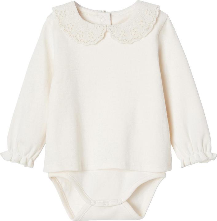Immagine prodotto Vertbaudet 2er-Pack Baby Shirtbodys mit langen Ärmeln, Bio-Baumwolle (80)