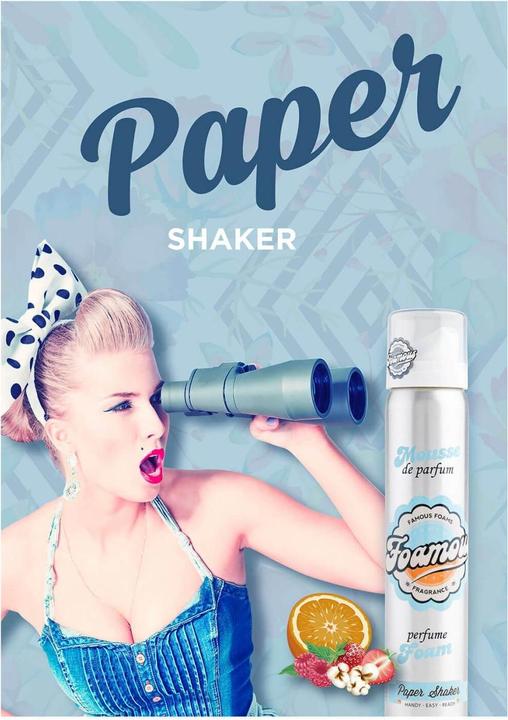 Immagine prodotto Foamous - Paper Shaker Mousse de Parfum (Eau de parfum, 100 ml)