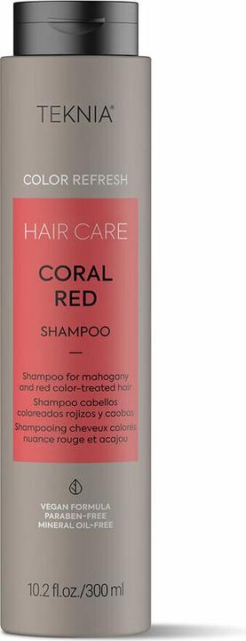 Produktbild Lakmé Teknia Color Refresh Coral Red Shampoo 300 ml (300 ml, Flüssiges Shampoo)