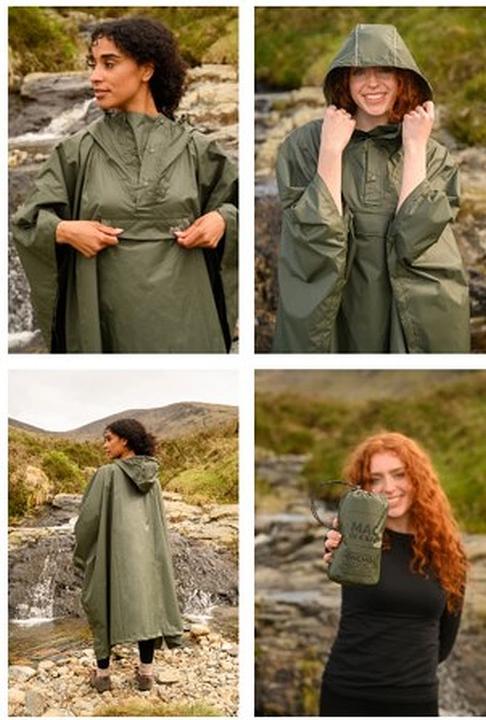 Actual product image Mac in a Sac Poncho (One size)