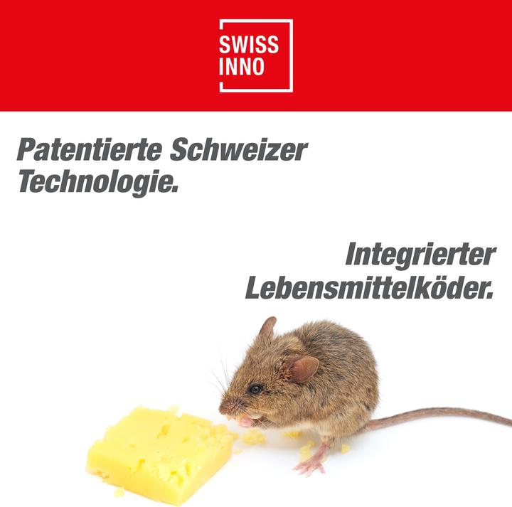 Productafbeelding Swissinno Mausefalle "No See No Touch" 1er