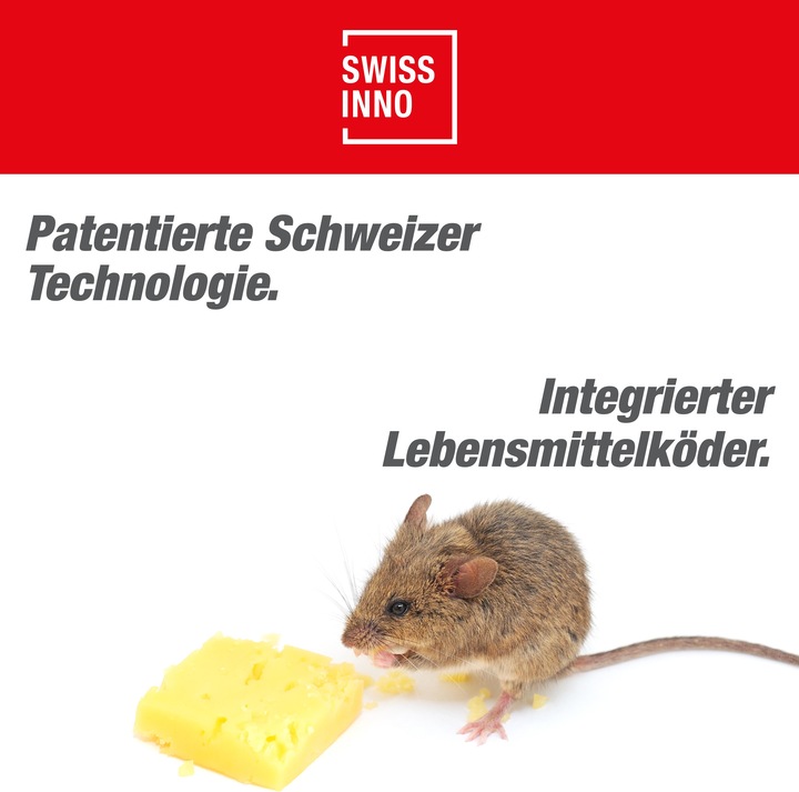 Actual product image Swissinno Mausefalle "No See No Touch" 1er