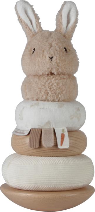Image du produit Little Dutch Tour d'empilage avec anneaux FSC Bunny